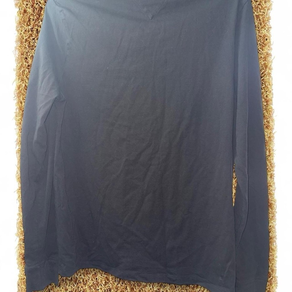 Tommy Hilfiger Black Crew Neck Top - Picture 3 of 3